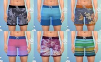 Swim Trunks by pinkleafsims at Mod The Sims