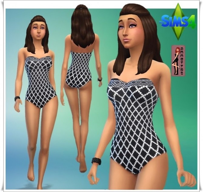 Sims 4 Titanic swimsuit at Annett’s Sims 4 Welt