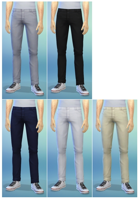 Sims 4 Basic jeans M at Rusty Nail