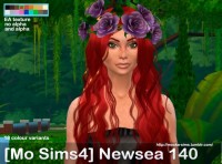 Newsea`s hair 140 3T4 conversion at Mocka Simblr