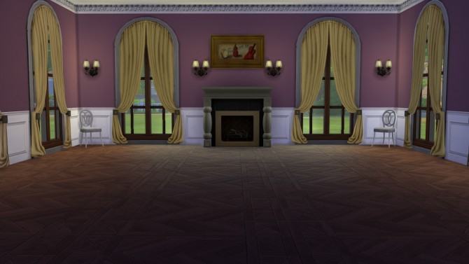 Sims 4 Louis XVI Modern walls & floor at Meinkatz Creations