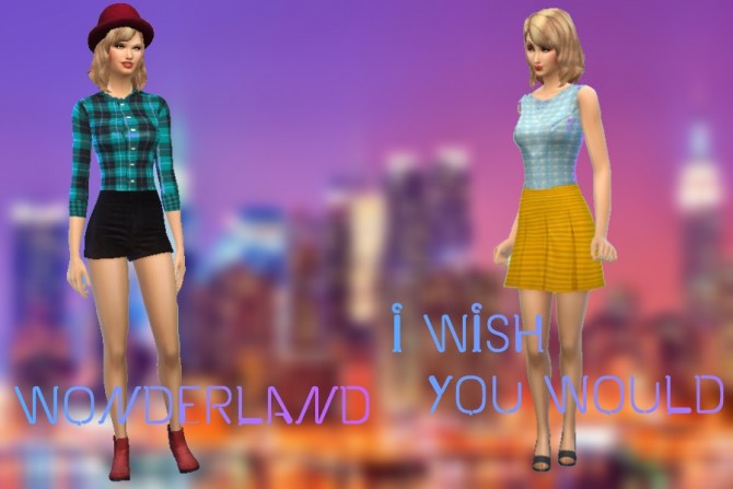 Sims 4 Taylor Swift by mickeymouse254 at Mod The Sims