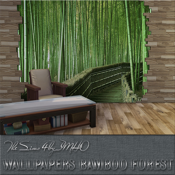 Sims 4 Bamboo Forest Wallpapers at IMHO Sims 4