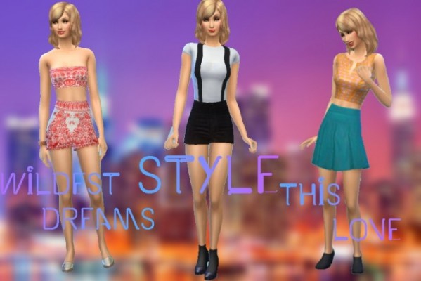 Taylor Swift by mickeymouse254 at Mod The Sims » Sims 4