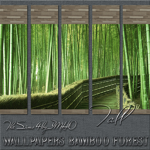 Sims 4 Bamboo Forest Wallpapers at IMHO Sims 4