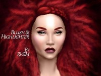 BLUSH and HIGHLIGHTER at RJ-Sim