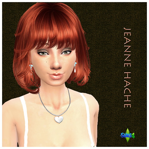 Sims 4 Jeanne HACHE by Mich Utopia at Sims 4 Passions