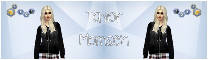 Sims 4 Taylor Momsen at ThatMalorieGirl