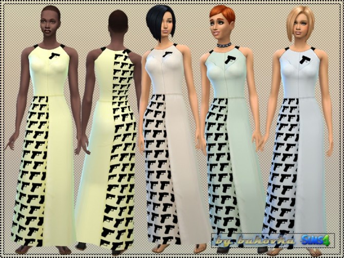 Sims 4 Bonnie dress at Bukovka