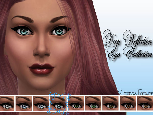 Sims 4 Deep Reflection Eye Collection by fortunecookie1 at TSR