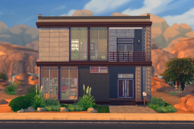 Sims 4 Home of Burning Sunset at Melissa Sims4