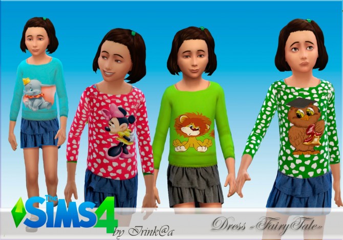 Sims 4 FairyTale dress at Irink@a