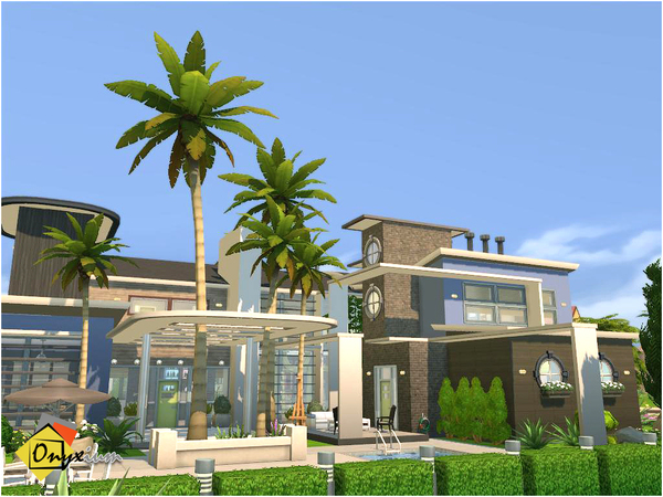 Sims 4 Des Jardins house by Onyxium at TSR