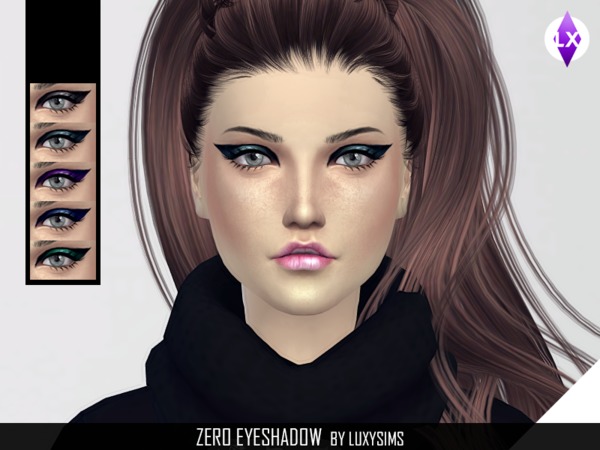 Sims 4 Zero Eyeshadow by LuxySims3 at TSR