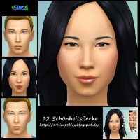 Beauty marks set 1 at 19 Sims 4 Blog