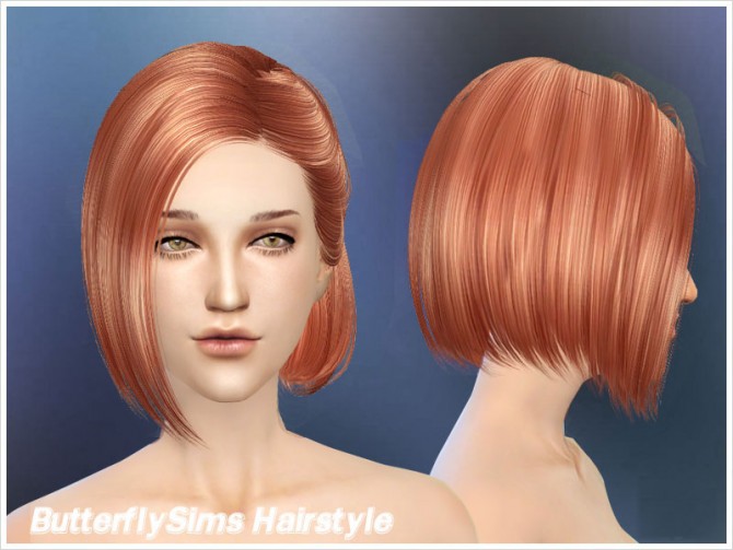 Sims 4 Hair 100 by YOYO at Butterfly Sims