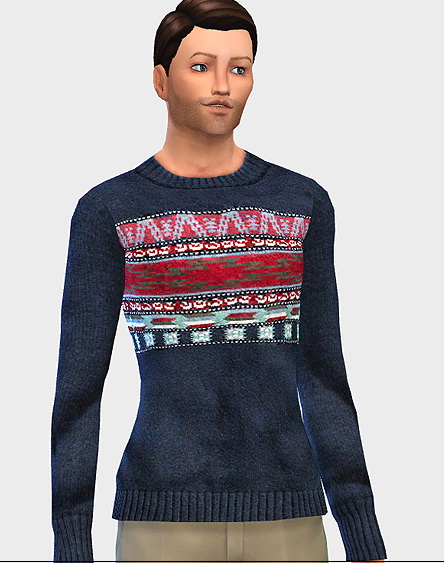 Sims 4 Male sweater at Ecoast