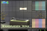 Irina wall tiles by Cappu at Blacky’s Sims Zoo