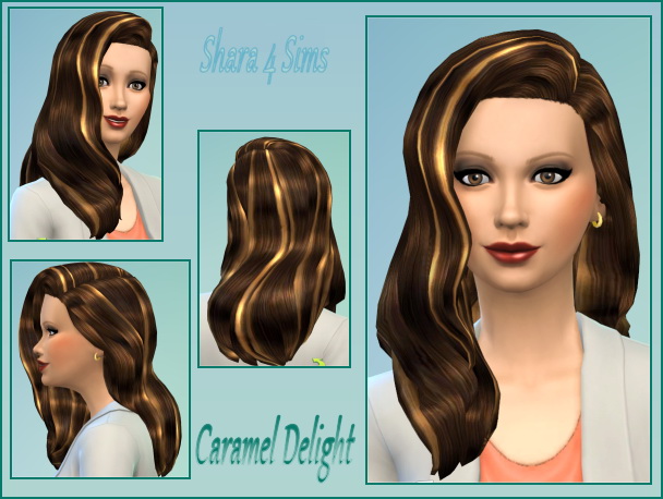 Sims 4 Caramel Delight at Shara 4 Sims