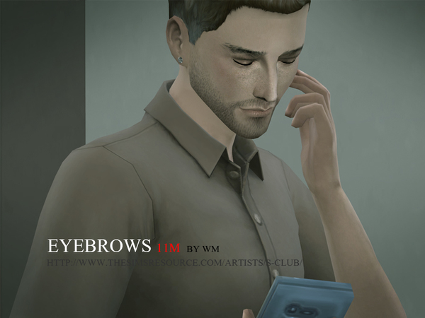 Sims 4 Eyebrows 11 M by S Club WM at TSR