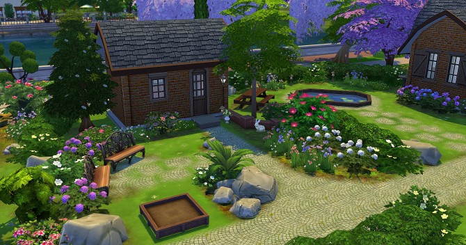 Sims 4 Madeleine house at Studio Sims Creation