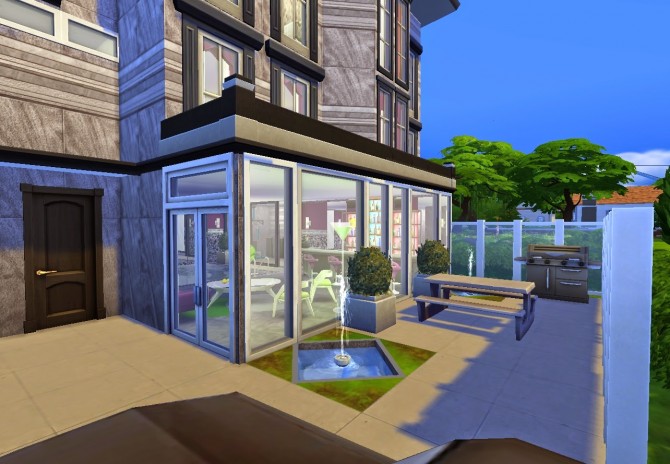 Sims 4 Art house at Architectural tricks from Dalila