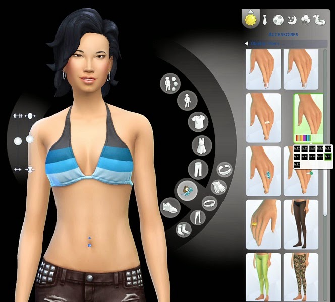 Sims 4 Belly Piercing Set 1 at 19 Sims 4 Blog. 