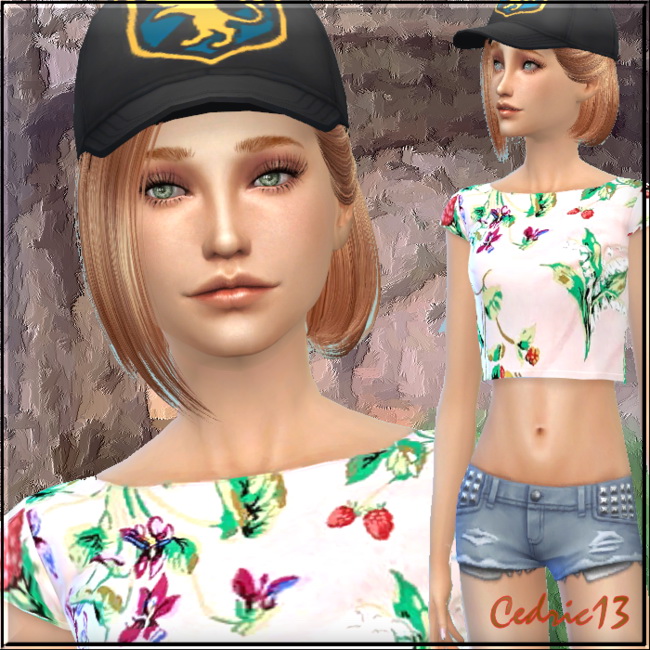 Sims 4 Laura by Cedric13 at L’univers de Nicole