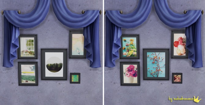 Sims 4 Rugs and wall art at In a bad Romance