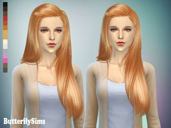 Sims 4 Hair 099 by YOYO (Pay) at Butterfly Sims