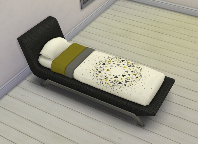 Sims 4 Discretion single bedding at Saudade Sims