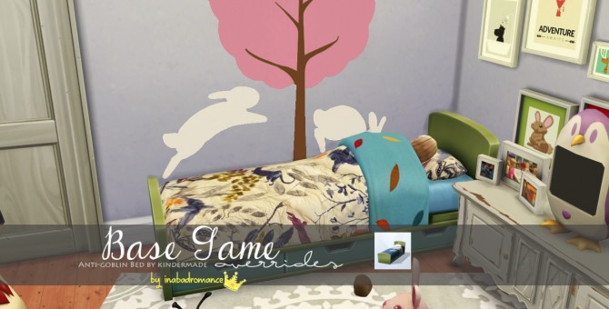 Sims 4 Overrides bedding at In a bad Romance
