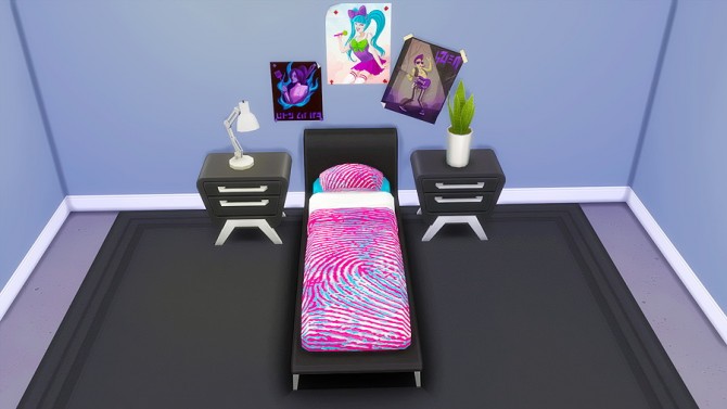 Sims 4 Single Bed Recolors 