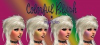 Colorful Blush at Brutal de Sims4