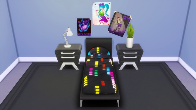 Sims 4 Single Bed Recolors 