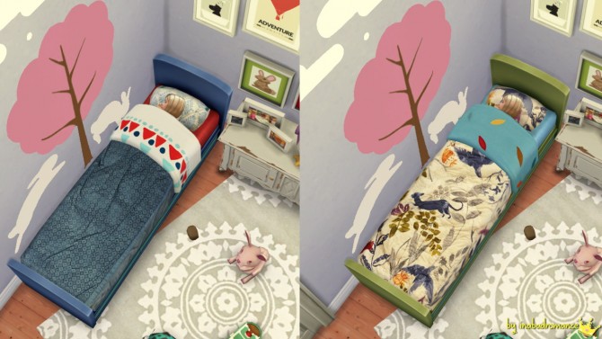 Sims 4 Overrides bedding at In a bad Romance