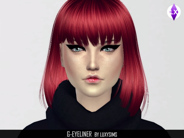 Sims 4 G Eyeliner by Luxy Sims at TSR