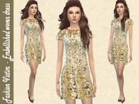 Embellished Party Dress by Fashion Victim at TSR