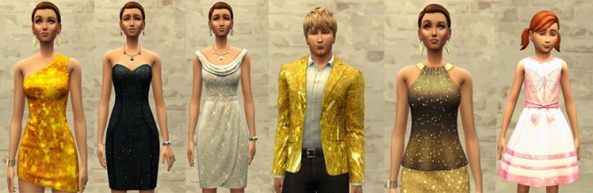 Sims 4 Shiny New Years Eve by Bettyboopjade at Sims Artists