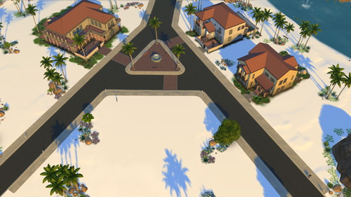 Sims 4 Snowy terrain texture mod at Zerbu