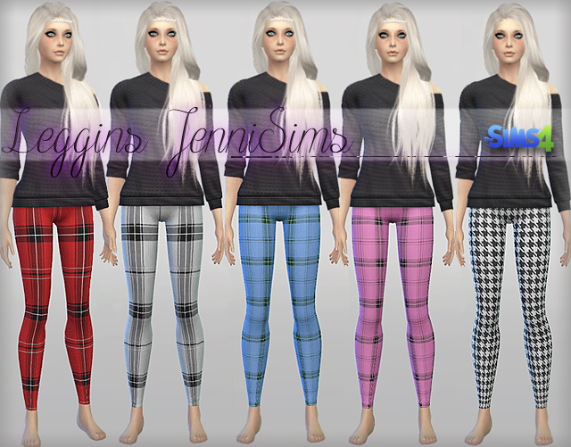 Sims 4 Leggings Collection at Jenni Sims