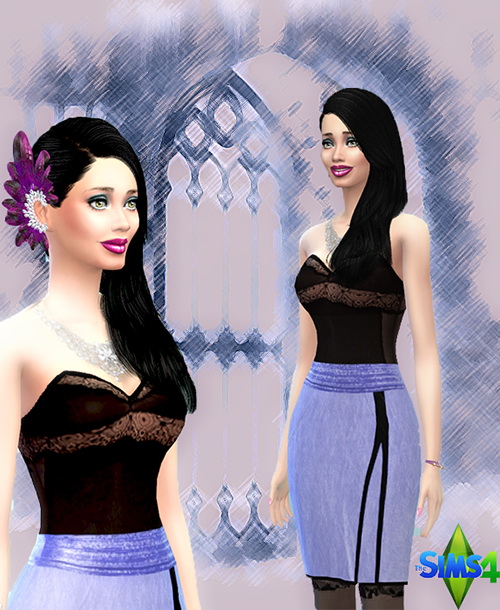 Sims 4 Julia Angel by Mich Utopia at Sims 4 Passions