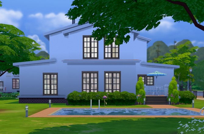 Sims 4 Simple house #4 by Ra2rd at Mod The Sims