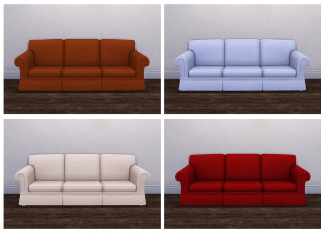 Sims 4 Hipster Hugger sofa recolors at Saudade Sims