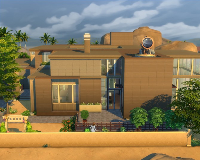 Sims 4 Warm Winds Oasis house by SimEve at CreatEve Works