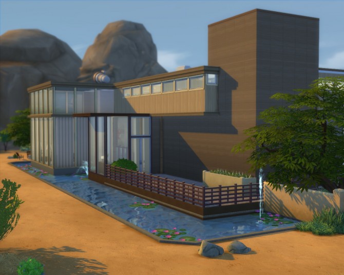 Sims 4 Warm Winds Oasis house by SimEve at CreatEve Works