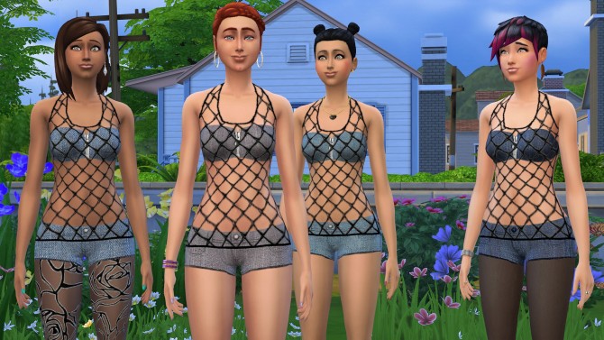 Sims 4 Summer walk outfit by malicieuse75 at Mod The Sims