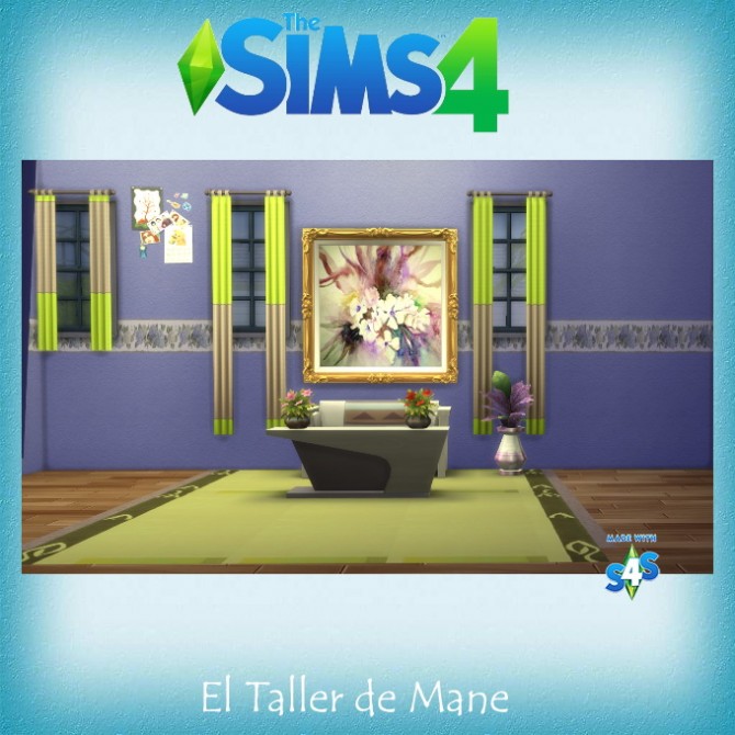 Sims 4 Paintings Collection at El Taller de Mane