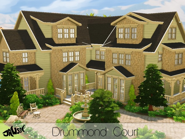 Sims 4 Drummond Court by Jaws3 at TSR