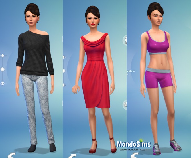 Sims 4 Jennifer Brown at Mondo Sims